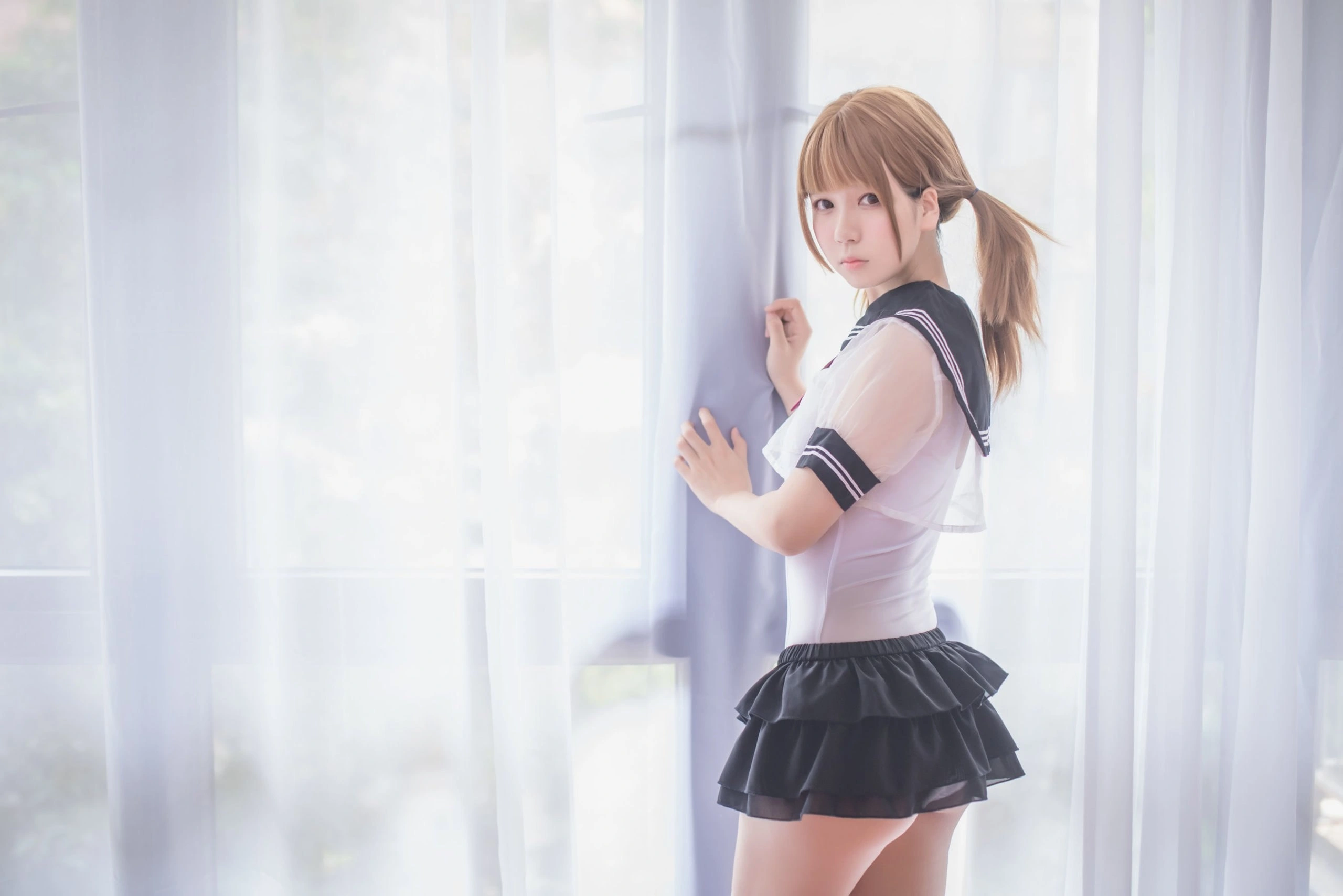 白金Saki Cosplay写真合集（持续更新） - 图片 1