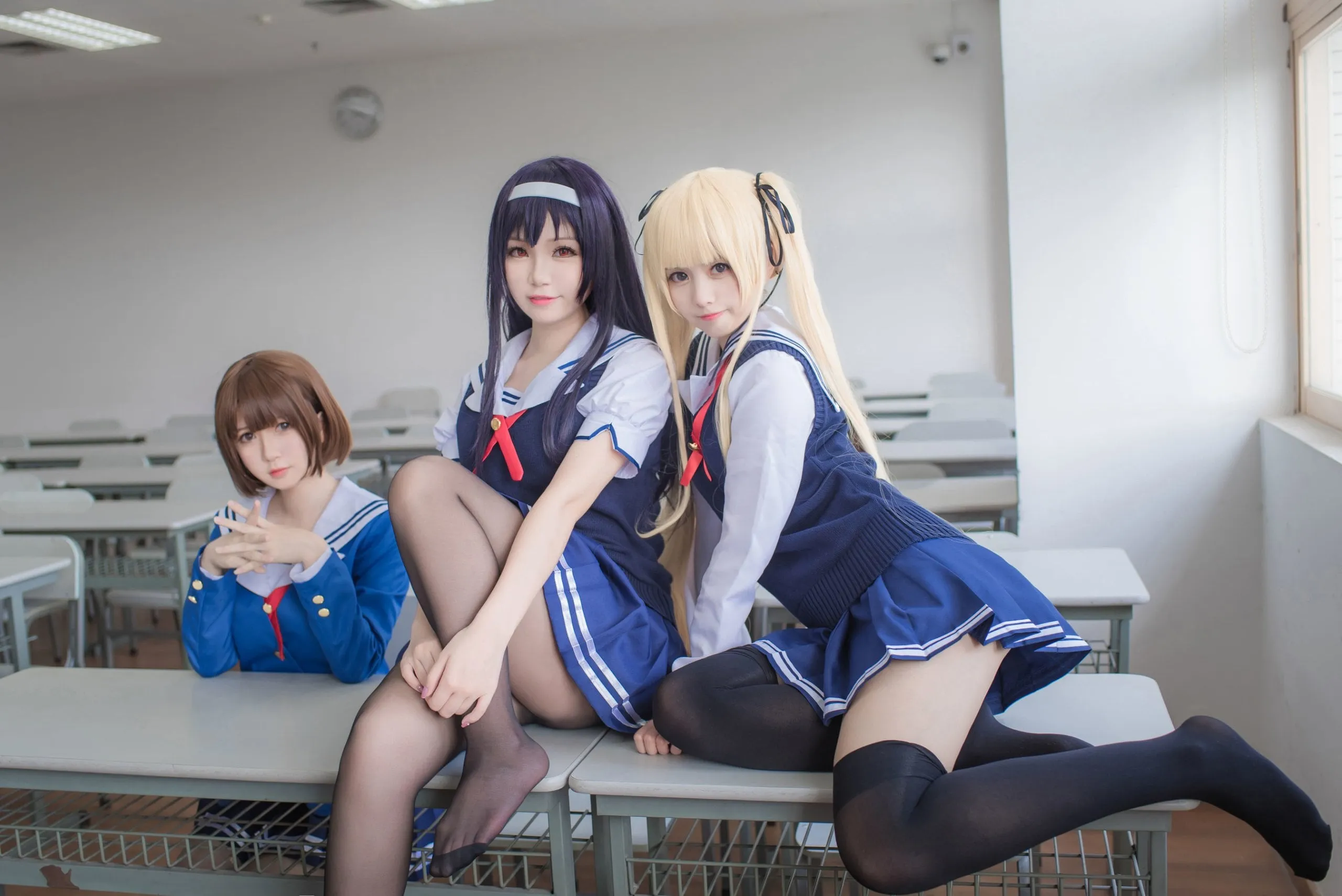 白金Saki Cosplay写真合集（持续更新） - 图片 2